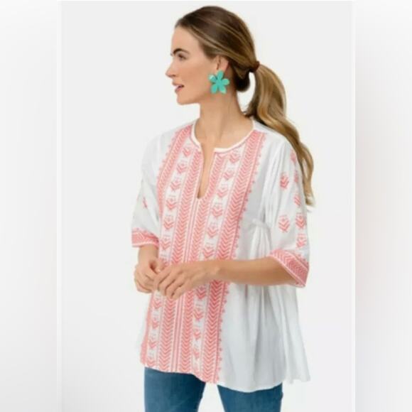 Roller Rabbit Bhopali Mada Top Size S - Picture 1 of 6